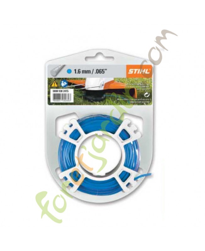 Fil rond silencieux 1,6 mm - 20,0 m Stihl référence 0000-930-2415