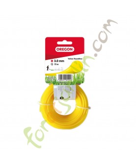 Fil nylon pour débroussailleuse 3.0 mm x 15 m OREGON