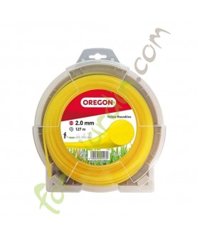 Fil nylon pour débroussailleuse 2.0 mm x 127 m OREGON