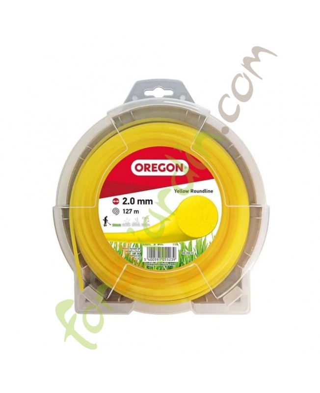 Fil nylon pour débroussailleuse 2.0 mm x 127 m OREGON