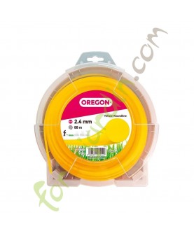 Fil nylon pour débroussailleuse 2.4 mm x 88 m OREGON
