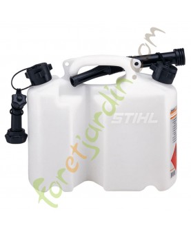 Bidon à Carburant transparent 5 litres et 3 litres Stihl réf. 0000-881-0120