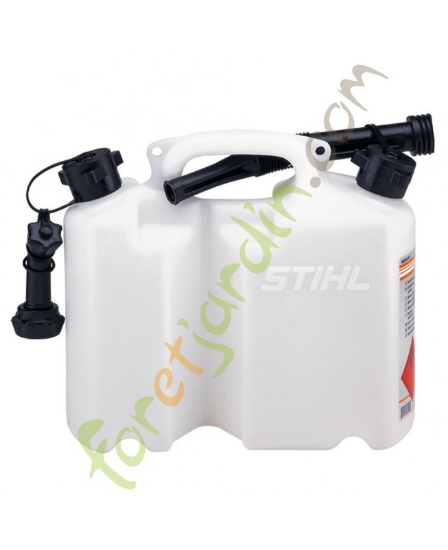 Bidon à Carburant transparent 5 litres et 3 litres Stihl réf. 0000-881-0120