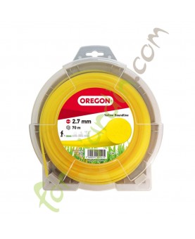 Fil nylon pour débroussailleuse 2.7 mm x 70 m OREGON  référence 69-382-y