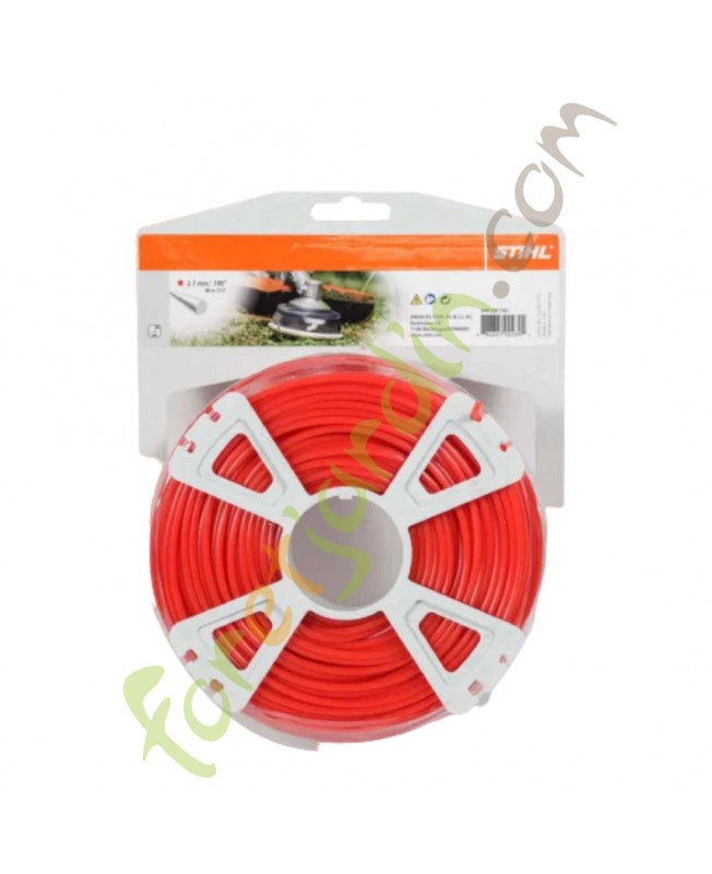 Fil nylon rond silencieux 2,7 mm - 68,0 m Stihl référence 0000-930-2423