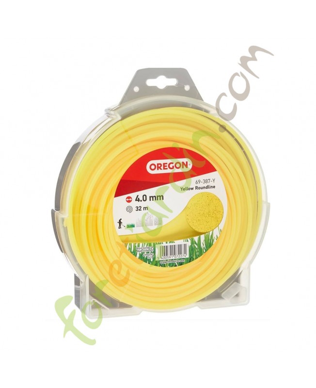 Fil nylon pour débroussailleuse 4.0 mm x 32 m OREGON  référence 69-387-y