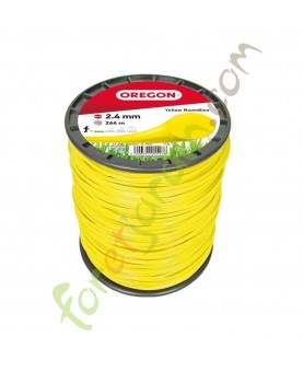 Fil nylon pour débroussailleuse 2.4 mm x 264 m OREGON