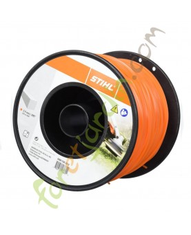 Fil nylon carre 253m - 2,4mm Stihl référence 0000-930-2612