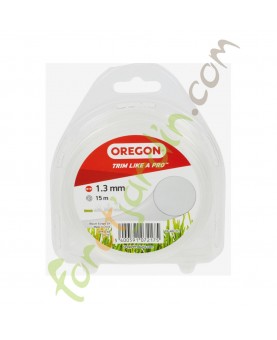 Fil nylon pour débroussailleuse 1.3 mm x 15 m OREGON