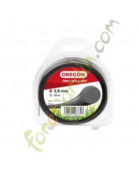 Fil nylon pour débroussailleuse 3.5 mm x 15 m OREGON référence 69-390-BK