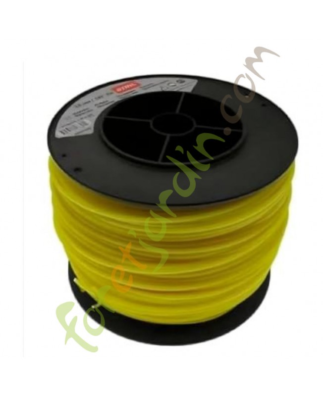 Rouleau de fil nylon carré 280m - 3mm Stihl référence 0000-930-2620
