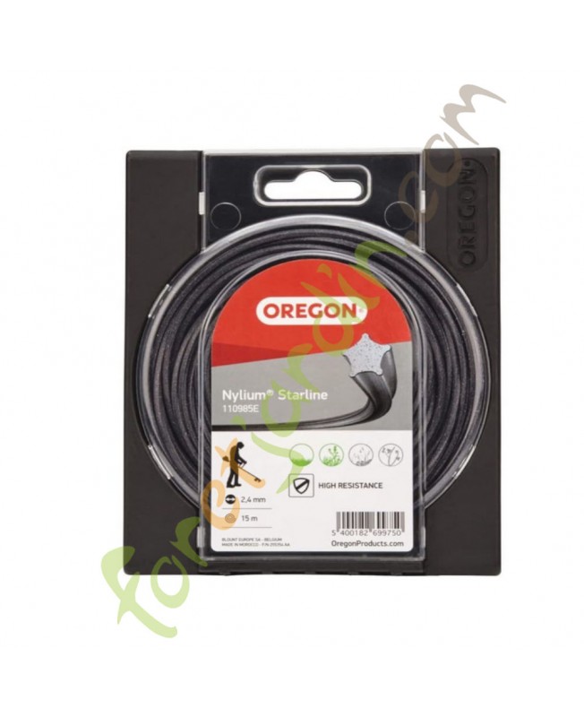 Fil nylon pour débroussailleuse 2.0 mm x 15 m OREGON