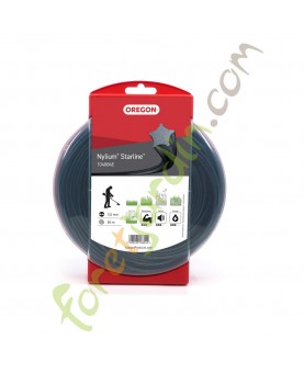 Fil nylon pour débroussailleuse 3.0 mm x 60 m OREGON référence 104884E