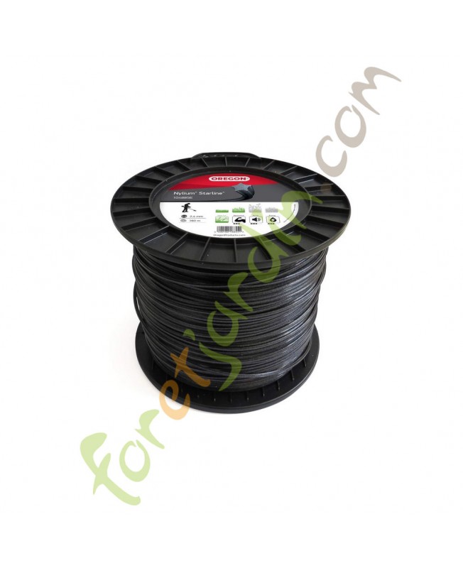 Fil nylon pour débroussailleuse 2.4 mm x 360 m OREGON