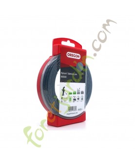 Fil nylon pour débroussailleuse 2.4 mm x 15 m OREGON
