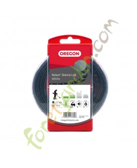 Fil nylon pour débroussailleuse 2.7 mm x 15 m OREGON