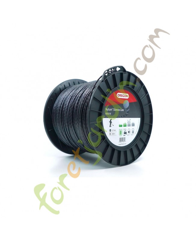 Fil nylon pour débroussailleuse 2.7 mm x 280 m OREGON