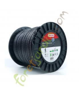 Fil nylon pour débroussailleuse 3.0 mm x 224 m OREGON