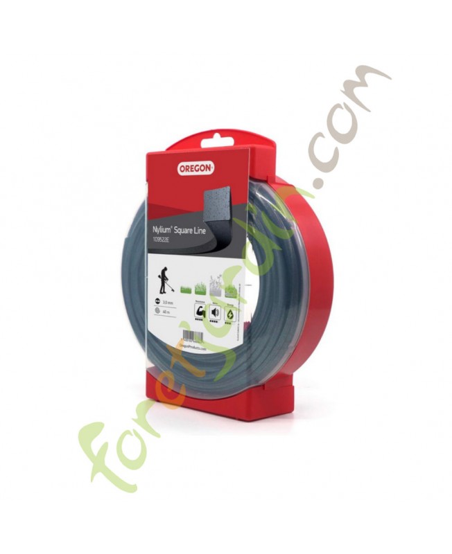 Fil nylon pour débroussailleuse 3 mm x 40 m NYLIUM OREGON