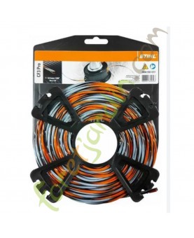 Fil nylon cruciforme CF3 Pro 3.3 mm - 34m Stihl réf. 0000-930-4311