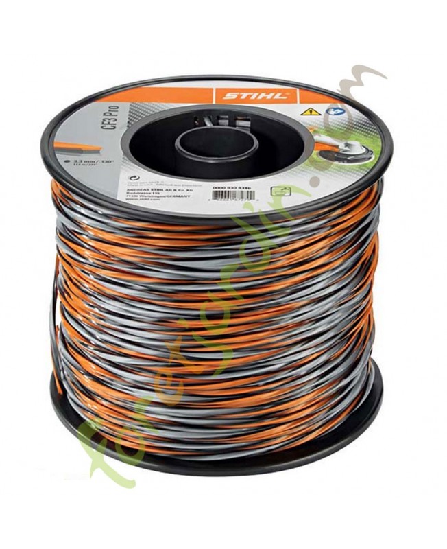 Rouleau de fil nylon cruciforme  CF3 Pro 3,0 mm - 215m Stihl