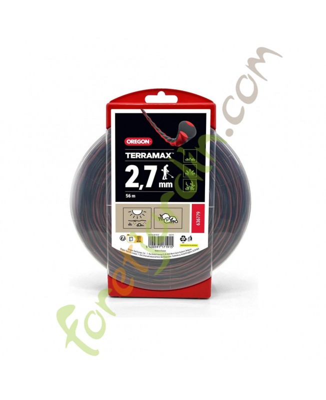 Fil nylon débroussailleuse TERRAMAX OREGON