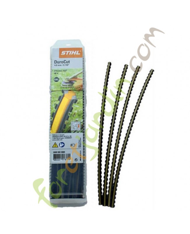 Brins de fil dentelé 4,0 mm - 21cm Stihl Stihl référence 0000-930-3505