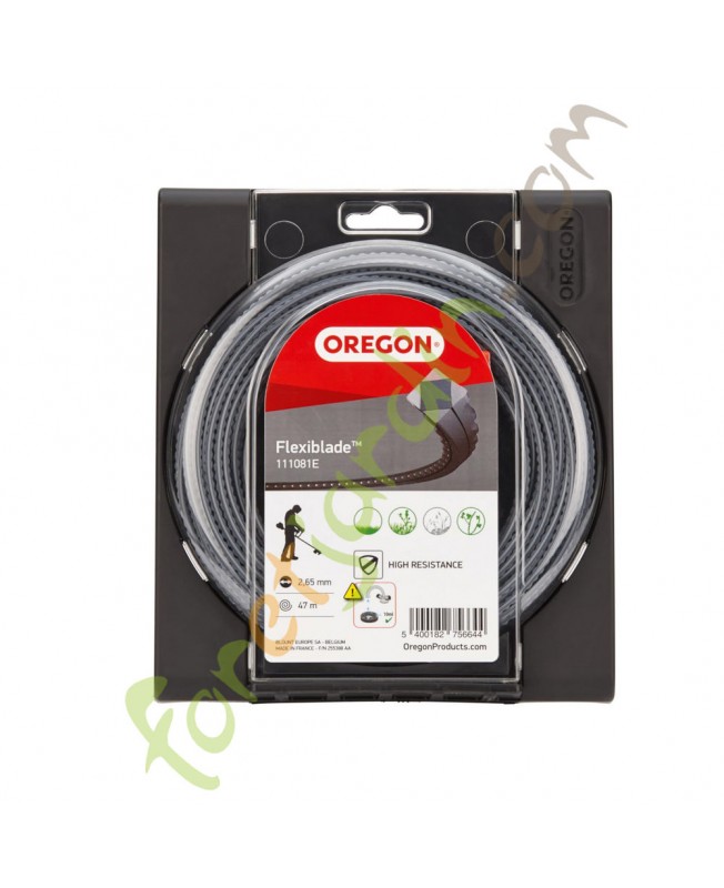 Fil nylon FLEXIBLADE OREGON 2.65 mm x 47 mètres