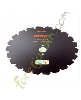 Lame de scie circulaire MZ 200-22 HP Stihl référence 4000-713-4203