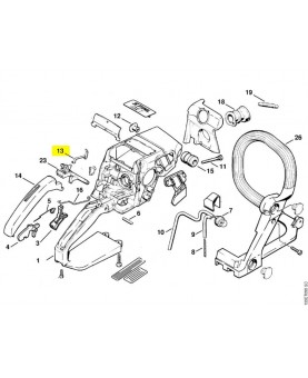Ressort de connexion stihl réf 1123-442-1602- Pièce détachée Stihl / Vicking