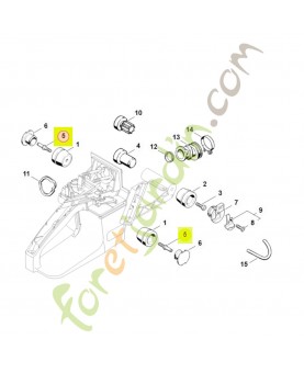 Vis a tete cylindrique 1125-791-6200- Pièce de détachée Sithl / Vicking