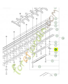 Support 590339301- Pièce détachée Husqvarna
