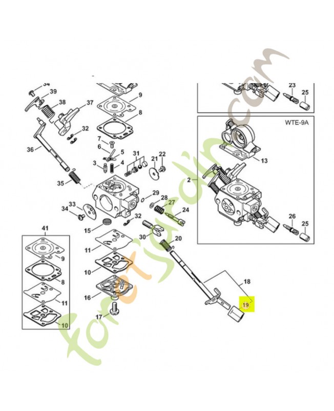 Capuchon 1140-121-2700- Pièce détachée Stihl / Vicking
