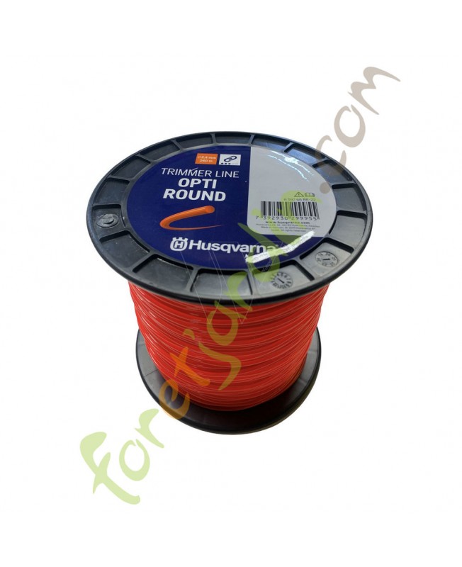 Fil de coupe 2.4 mm x 240 m Opti Round Husqvarna ref. 597668822