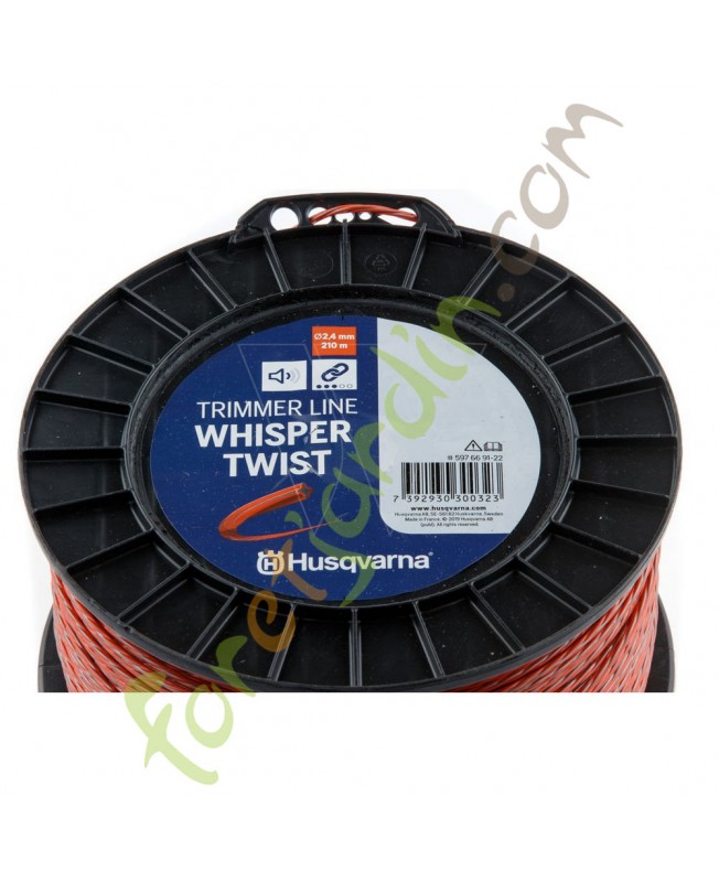Fil de coupe 2.4 mm x 210 m Whisper Twist