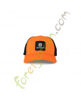 Casquette avec filet orange