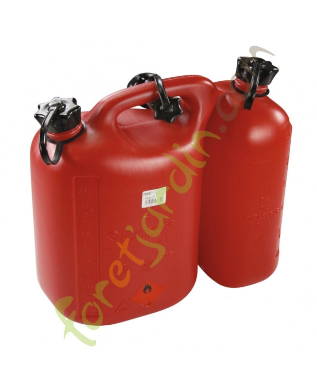 Bidon double réservoir