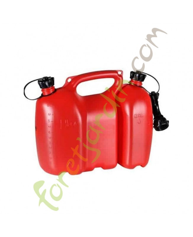 Bidon double réservoir