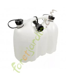 Bidon double réservoir