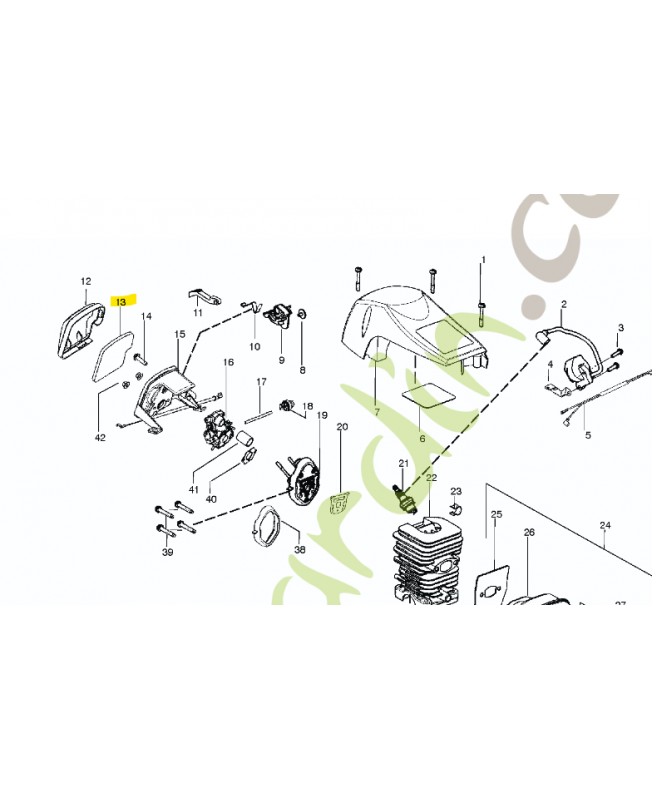 filtre à air référence 530057869