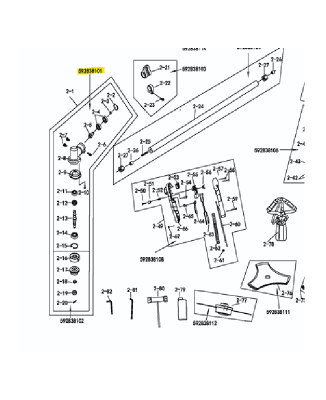 kit macculloch 592838101