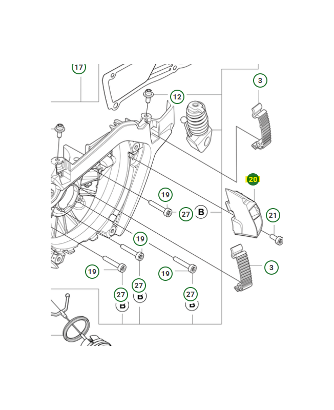 gicleur husqvarna référence 593235101