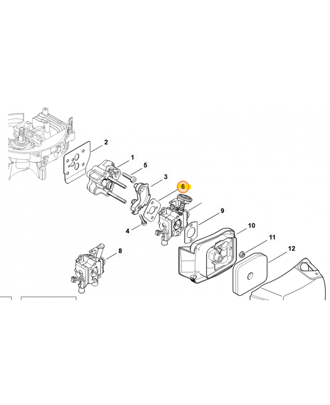 Joint réf. Stihl 4237-129-0907
