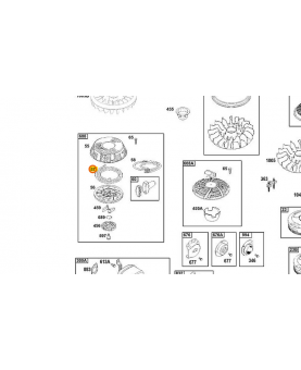 695131 Ressort de demarreur