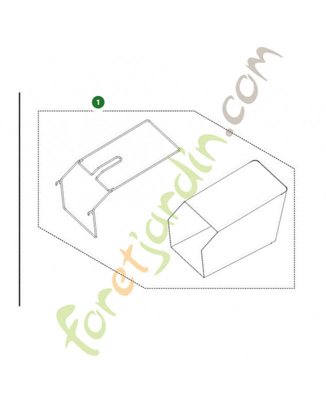 bac husqvarna référence 598684121