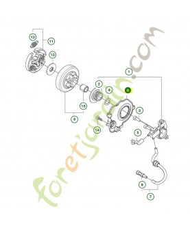 Couvercle pompe réf. 587873902
