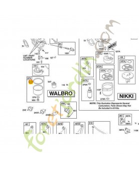 281165s joint cuvette flotteur réf. Stihl 0003-000-0092