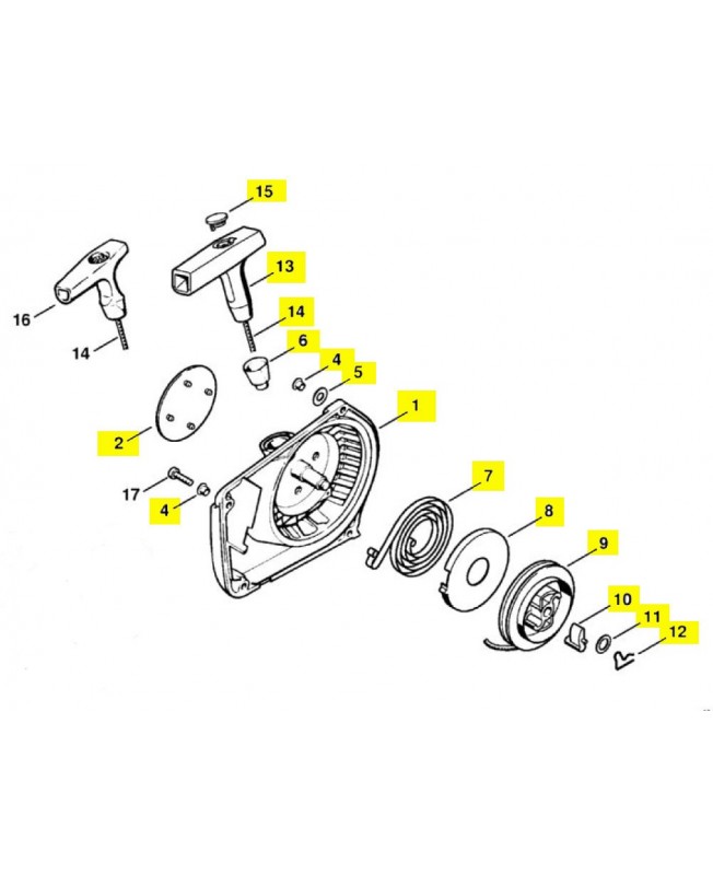 Repères 1-2-4 à 15 Lanceur