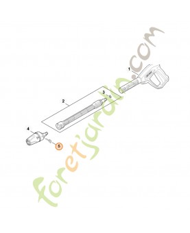 Aiguille à nettoyer stihl référence RE02-502-0800