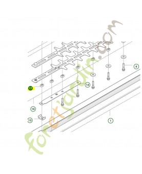 Rondelle d espacement husqvarna référence 592638901